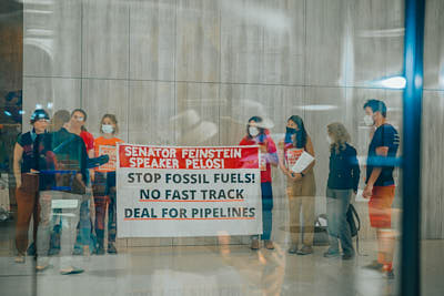 Ally Action: No Dirty Deal @ Sen. Feinstein's Office:September 1st, 2022